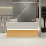 Simple Modern Barber Shop Counter - Maoters