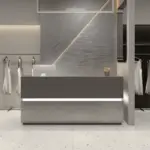 Simple Modern Barber Shop Counter - Maoters