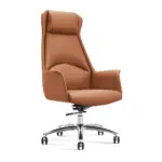 Ergonomic Swivel Leather Executive Chair
