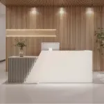 Showcase Brand Style Influencer Reception Desk