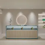 Simple Rattan Cashier Counter - Maoters