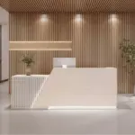Showcase Brand Style Influencer Reception Desk