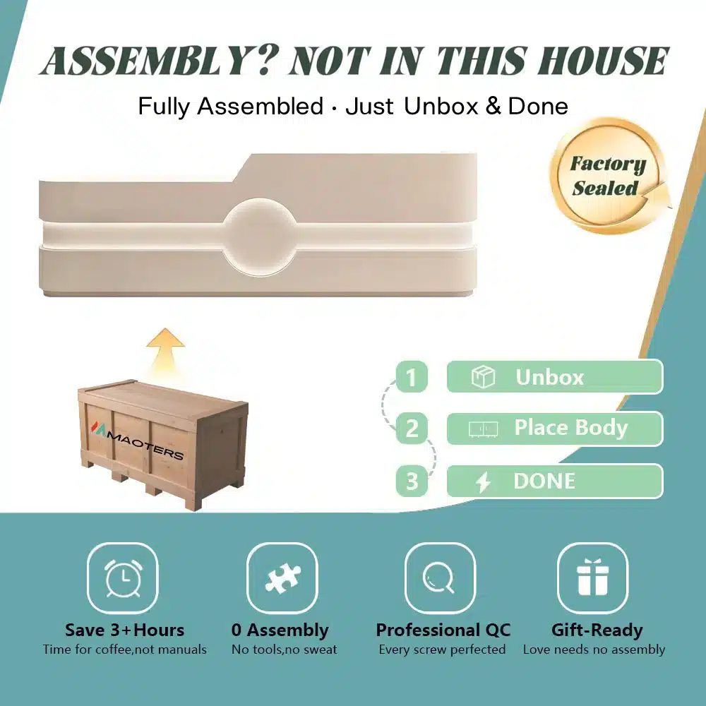 Simple Modern Creative Reception Desk