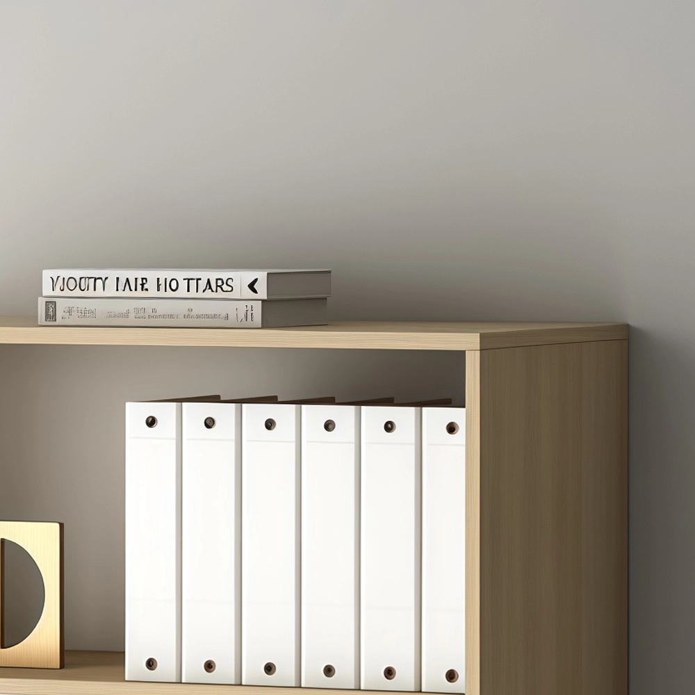 Secure Wooden Office Storage Cabinet with Lock