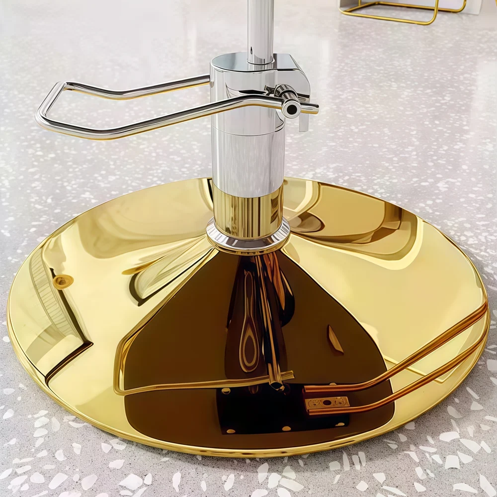 Hair Salon Stainless Steel Haircutting Chair - Maoters