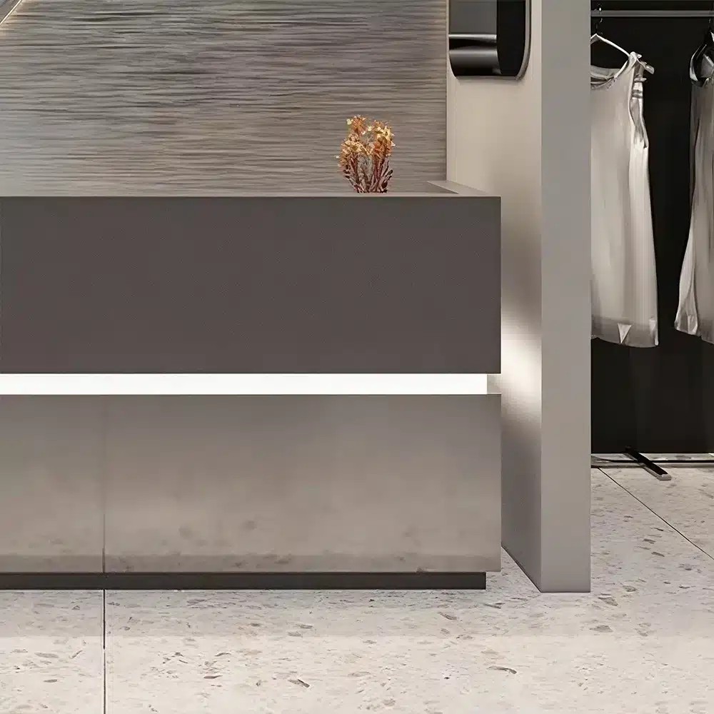 Simple Modern Barber Shop Counter - Maoters