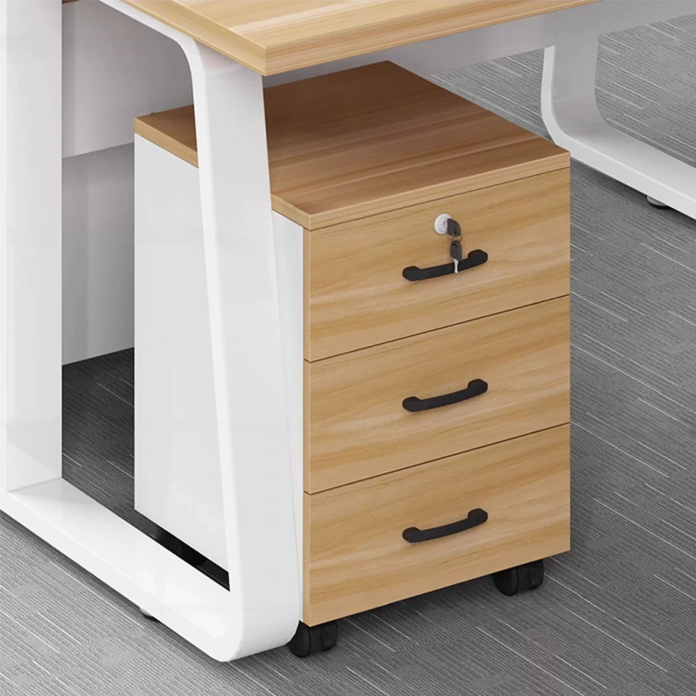 Fully Upgraded Flexible Combo Two Person Desk - Maoters