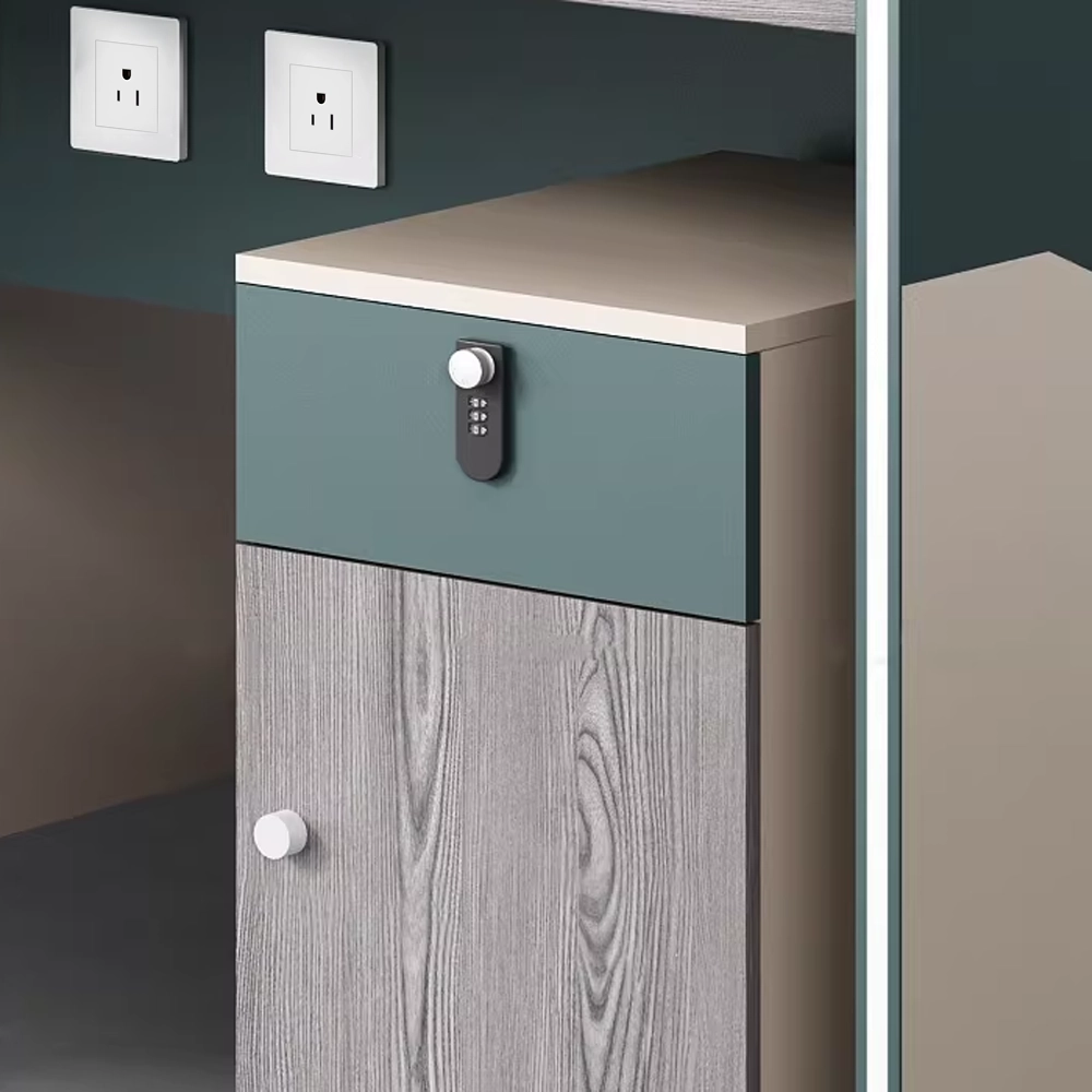 Staff Desk Filing Cabinet Combination