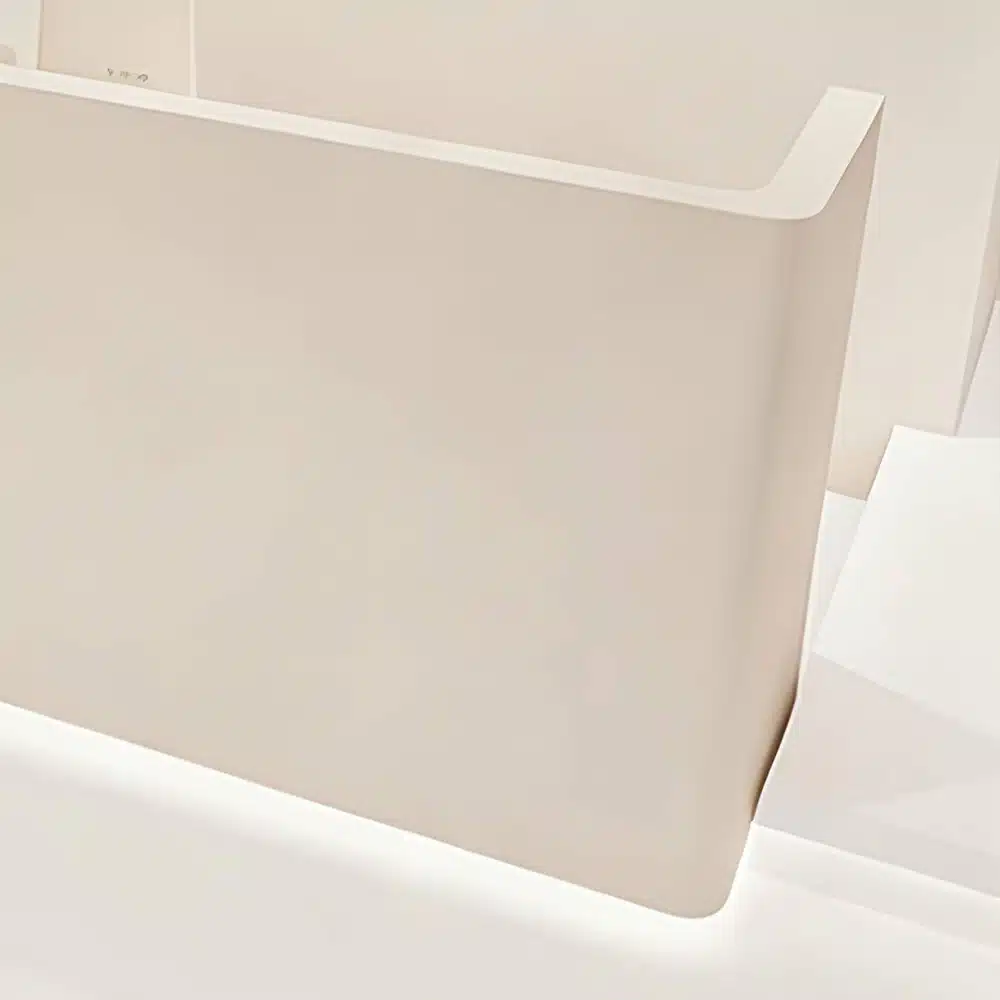 Rectangular Laminate Reception Desk