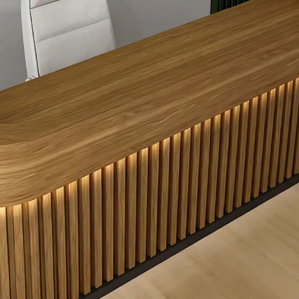 Chic Minimalist Reception Desk - Maoters