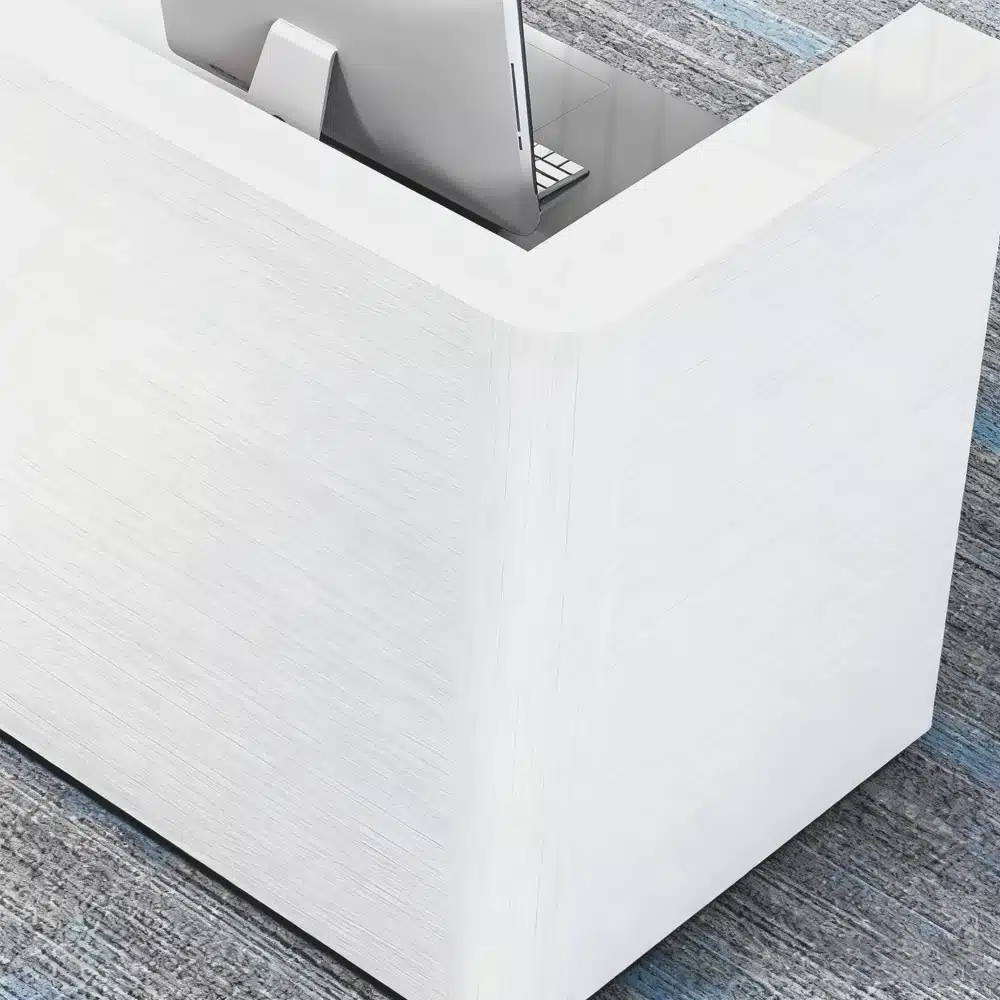 Simple Modern Lacquer Office Reception Desk