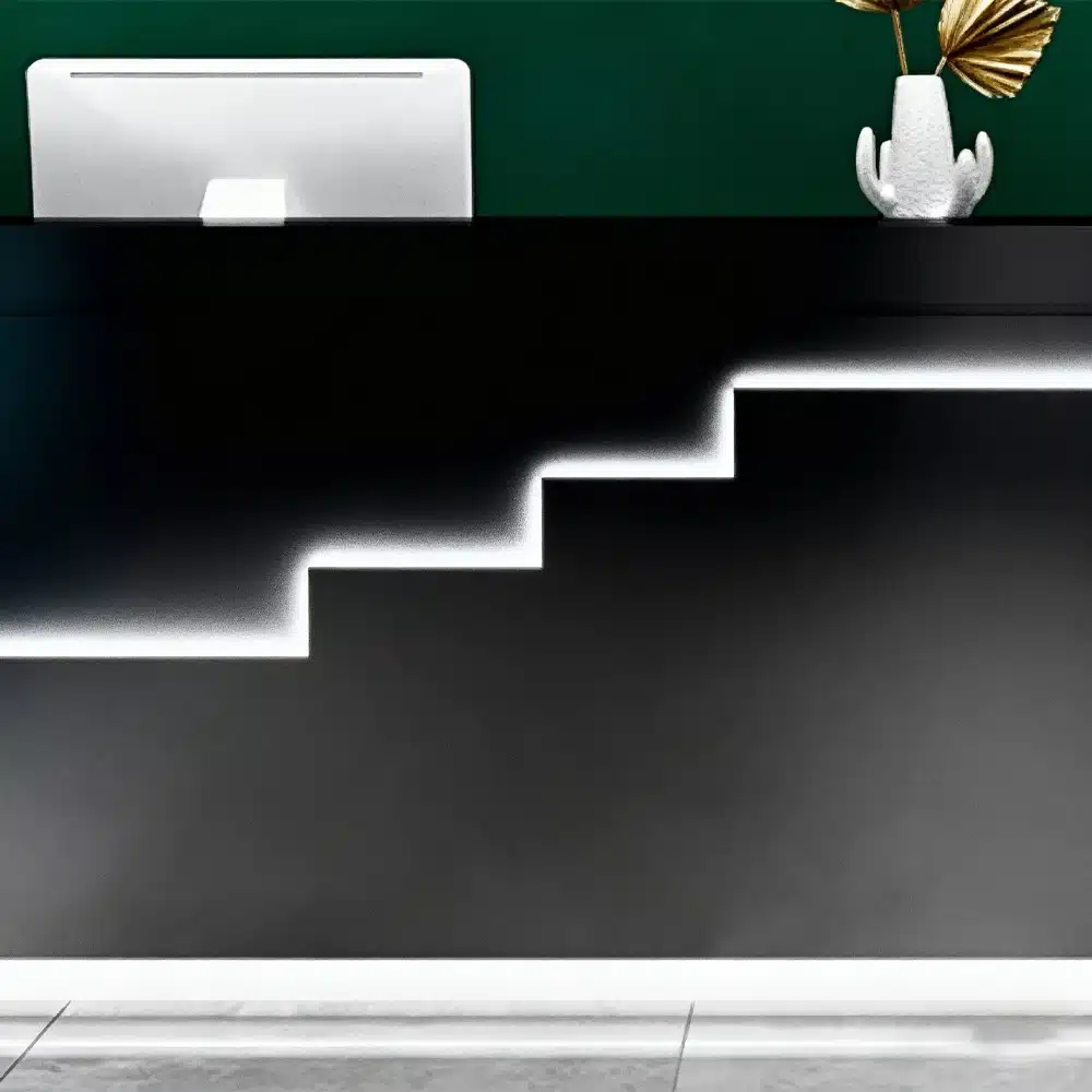 Modern Stainless Steel Cashier Desk - Maoters