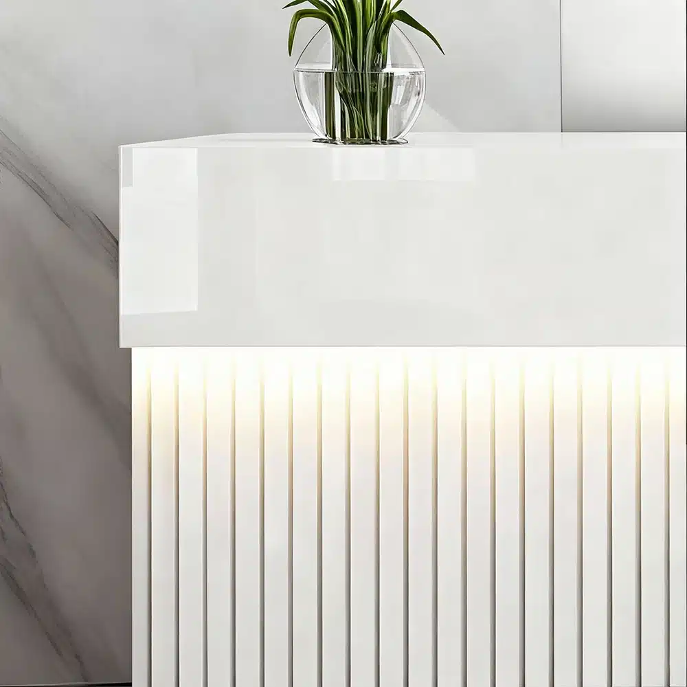 Modern Light Luxury Reception Desk - Maoters