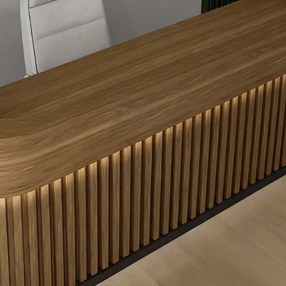 细节1(1)(1) Chic Minimalist Reception Desk - Maoters