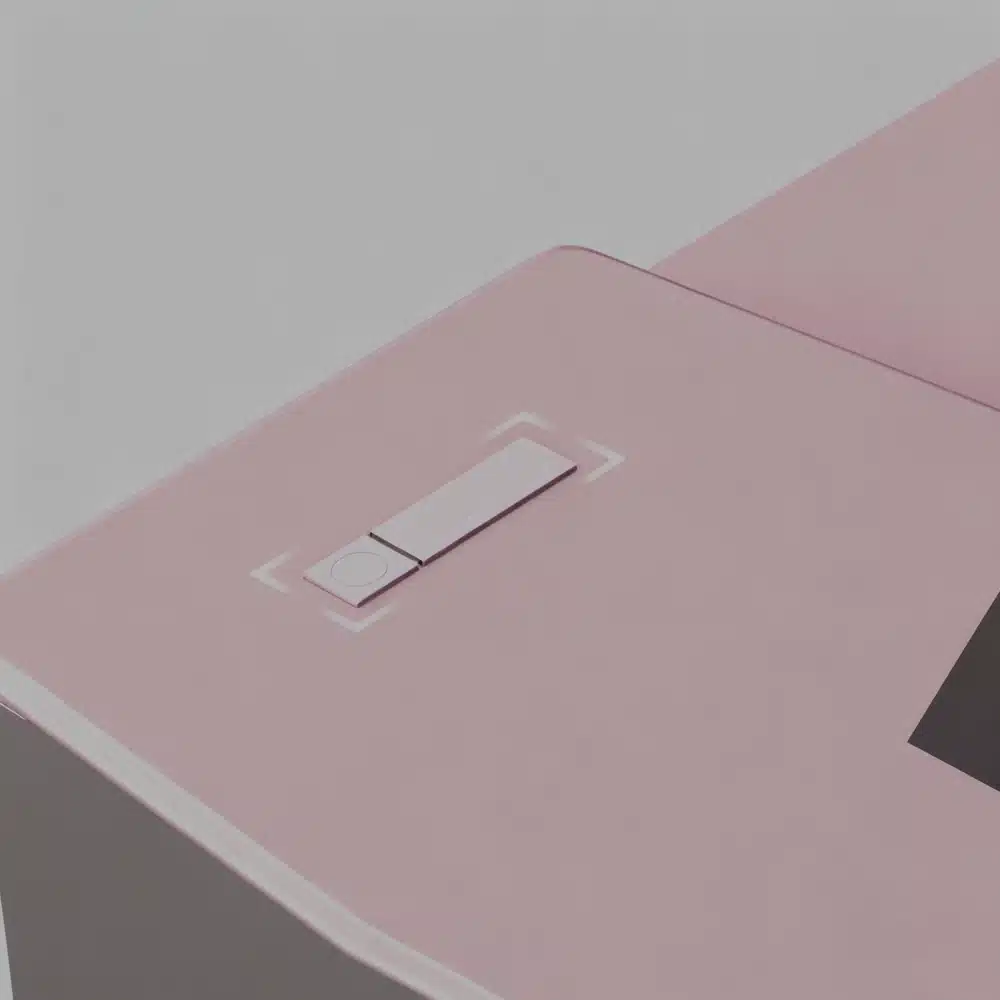 Stylish White Manager Desk - Modern Stylish White Manager Desk - Modern