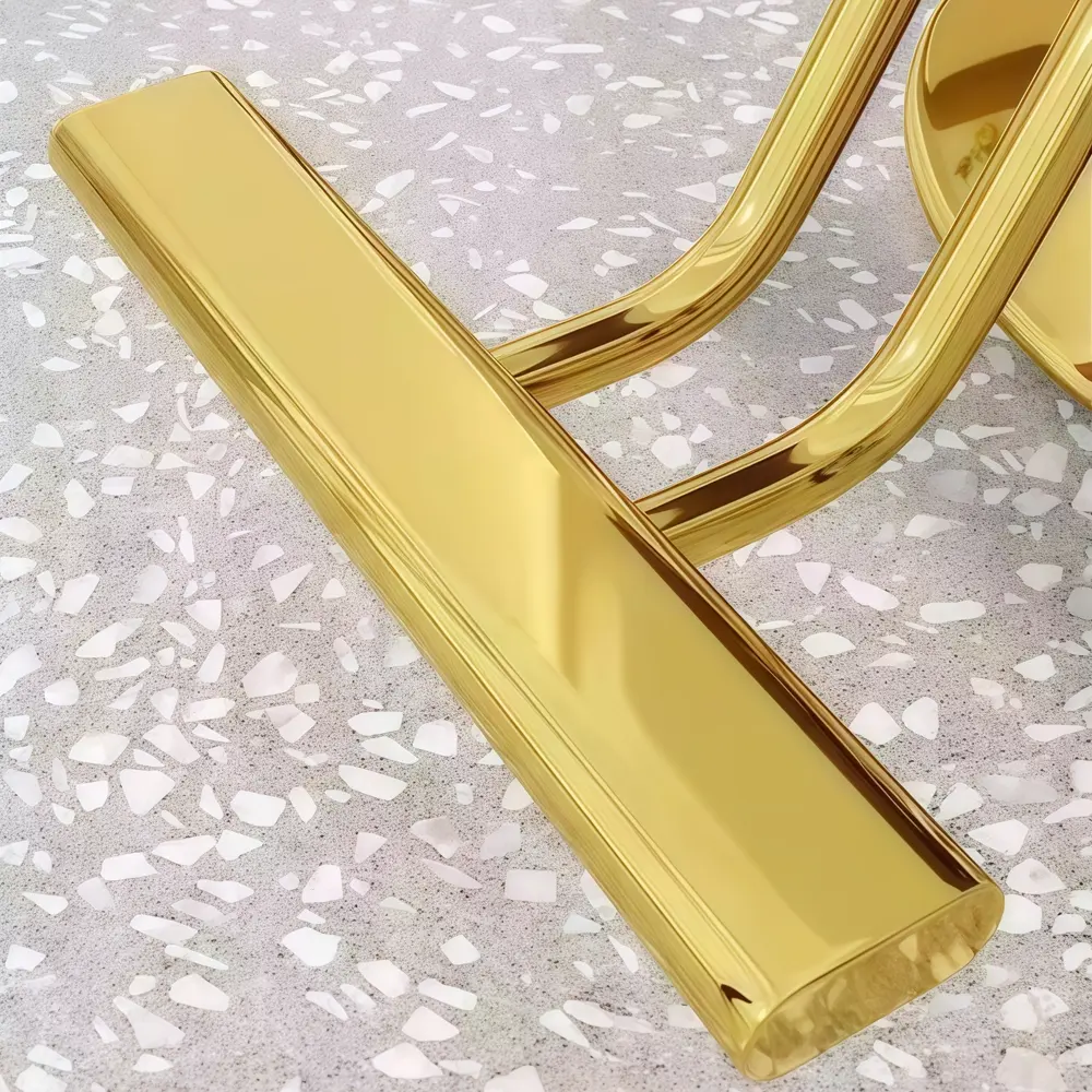 Hair Salon Stainless Steel Haircutting Chair - Maoters