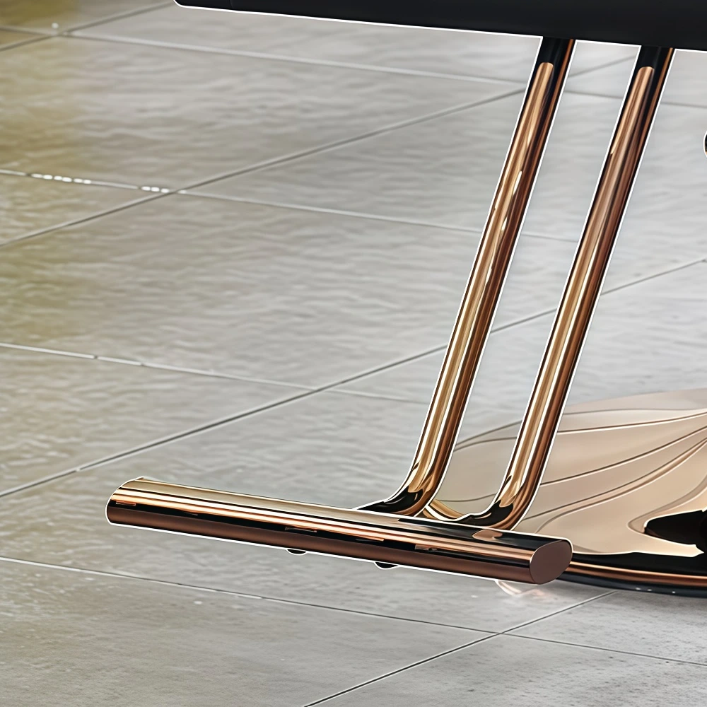 Stainless Steel Reclining Liftable Barber Chair - Maoters