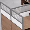 Modern Simple Partitioned Multiperson Staff Desk - Maoters