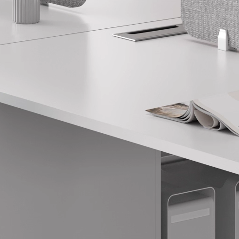 Simple Office Desk and Chair Combo Set