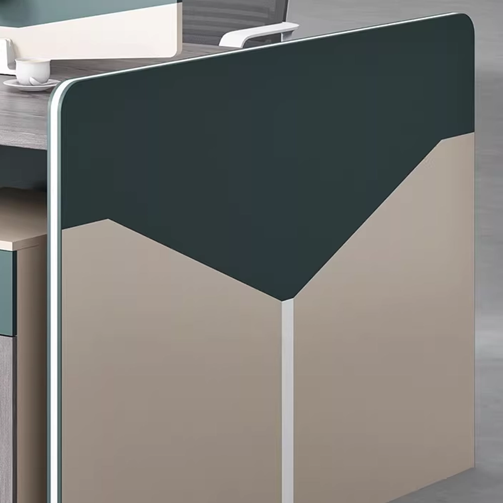 Staff Desk Filing Cabinet Combination