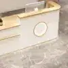 Curved Shop Checkout Reception Desk Curved Shop Checkout Reception Desk