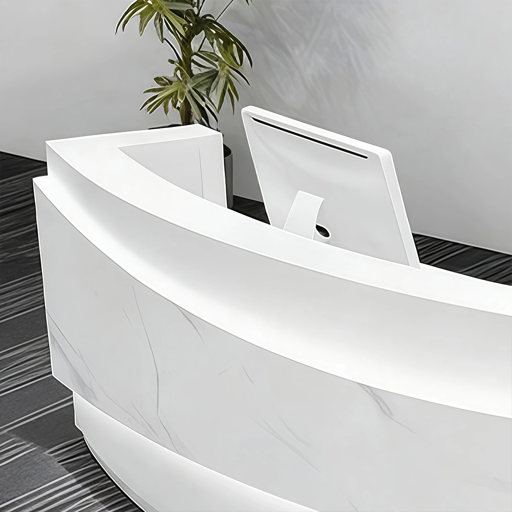 Modern Minimalist Stainless Steel Light Luxury Desk