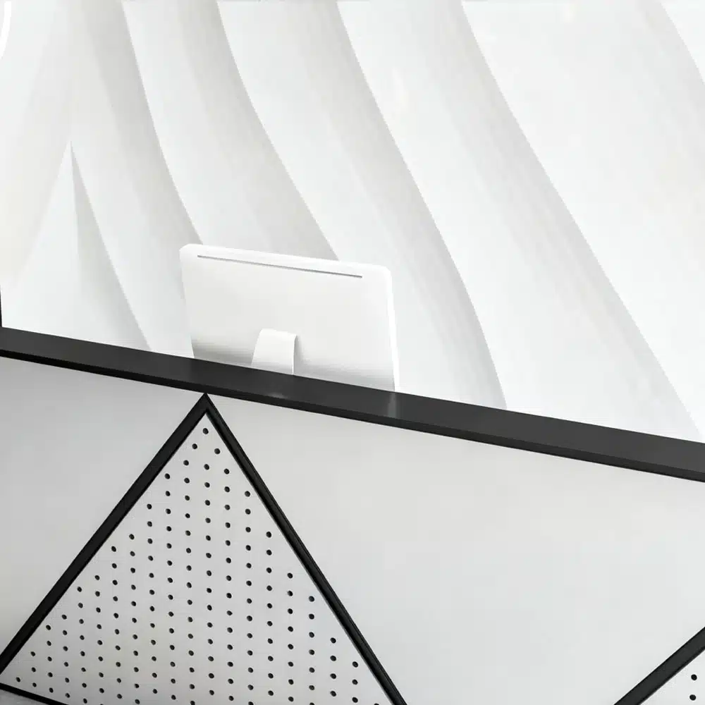 Simple Modern Light Luxury Reception Desk