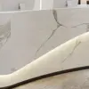 Modern Curved Front Desk Reception Desk Cashier Desk