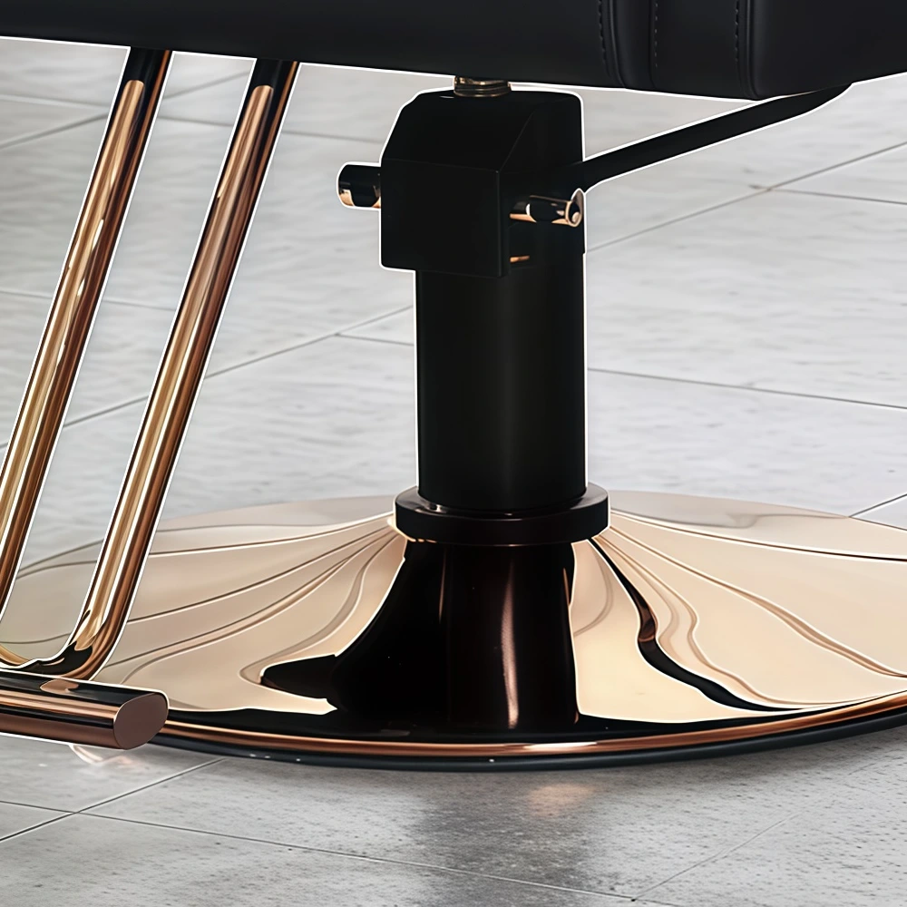 Stainless Steel Reclining Liftable Barber Chair - Maoters