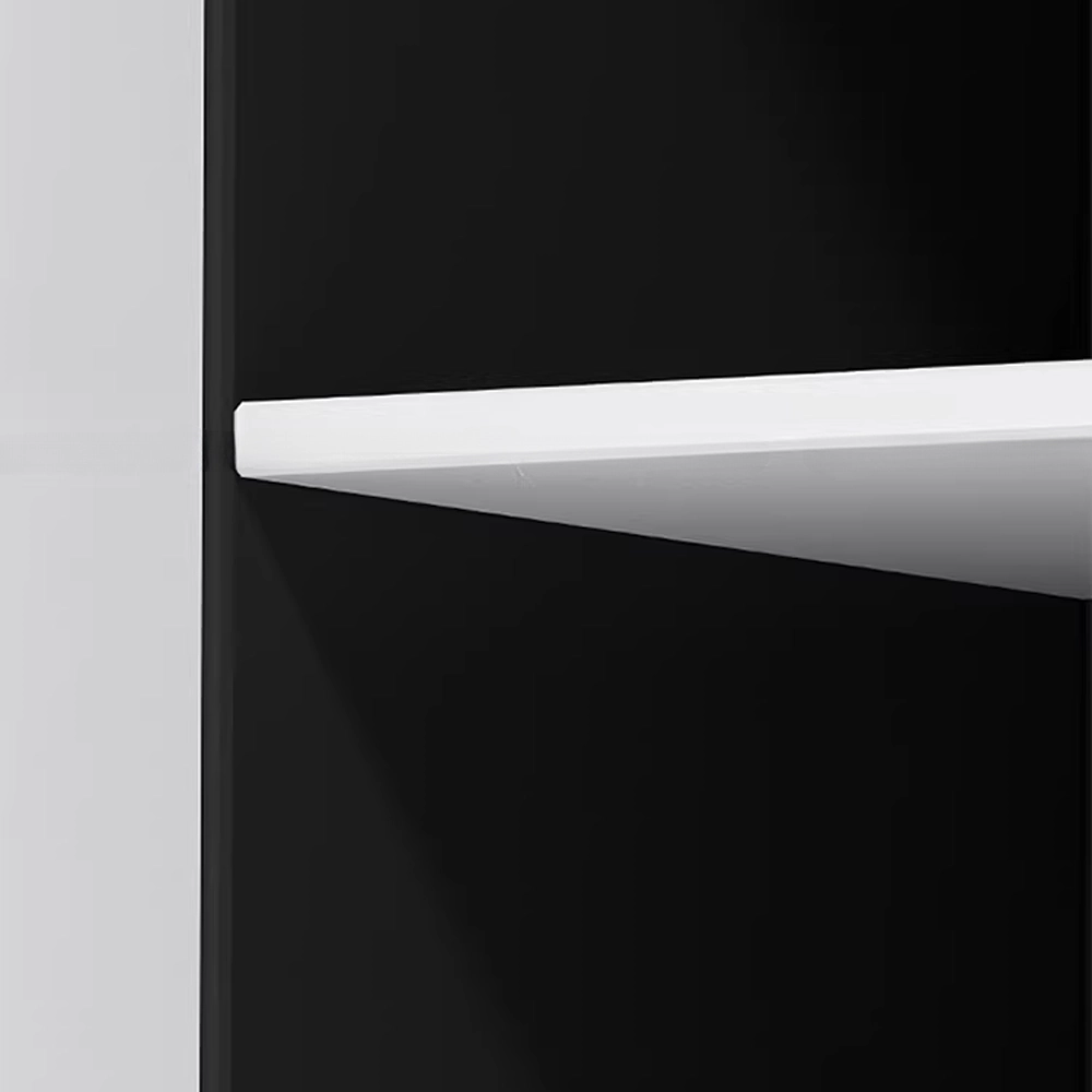 Wooden Office Low Cabinet - Simple Design