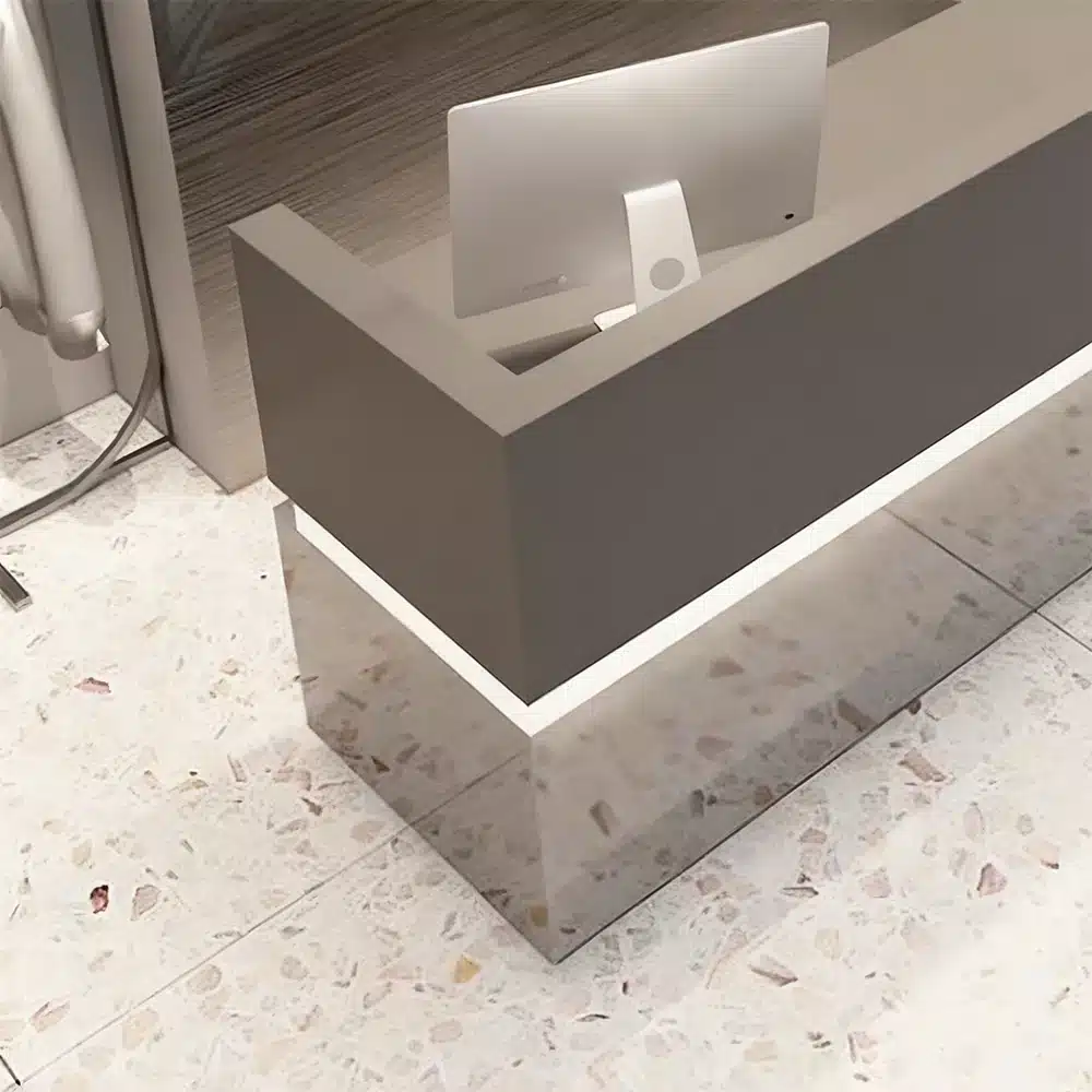 Simple Modern Barber Shop Counter - Maoters