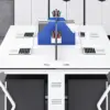 Modern Partition Workstation Desk - Maoters