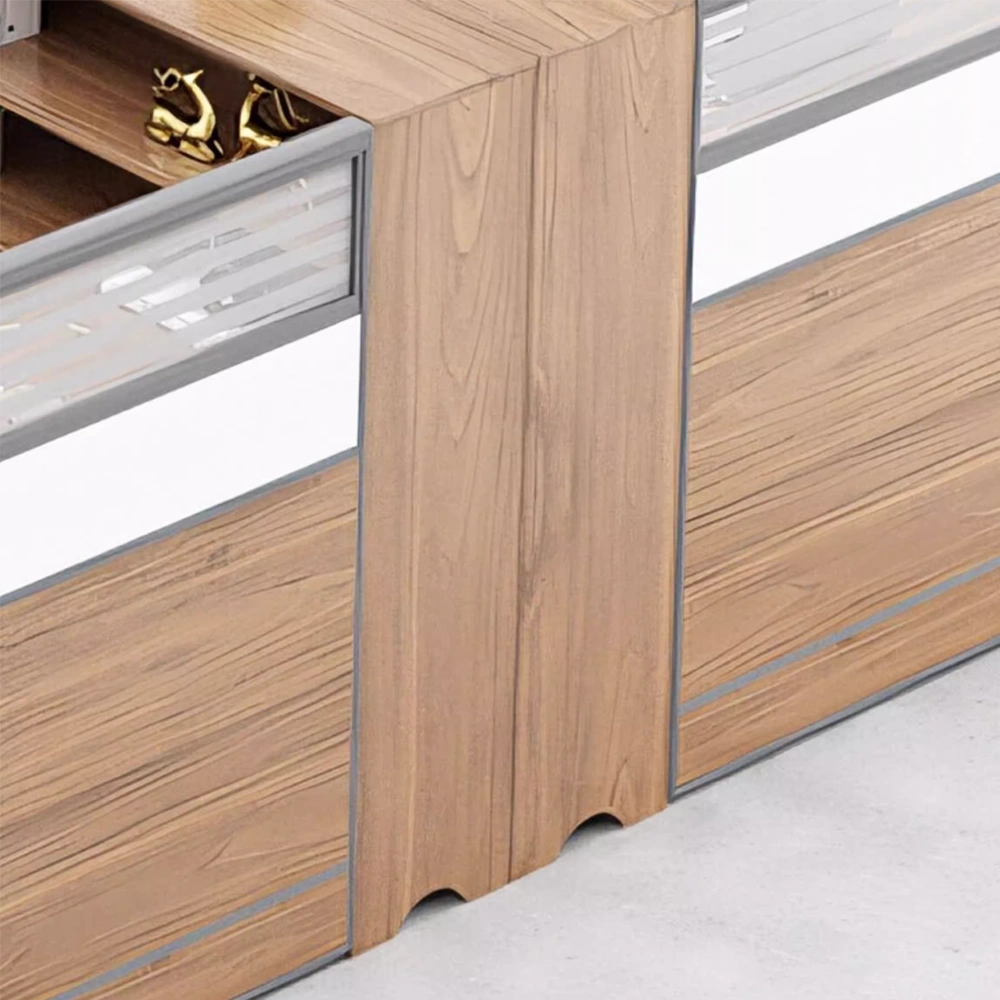 Modern Simple Partitioned Multiperson Staff Desk - Maoters