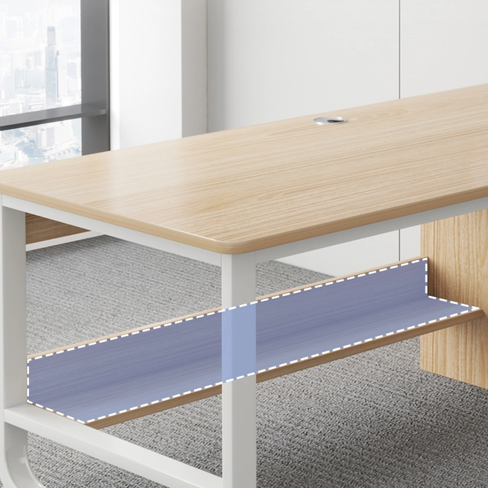 Simple Multiperson Desk and Chair Set - Maoters