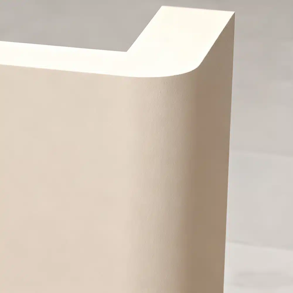 Rectangular Wood Reception Desk