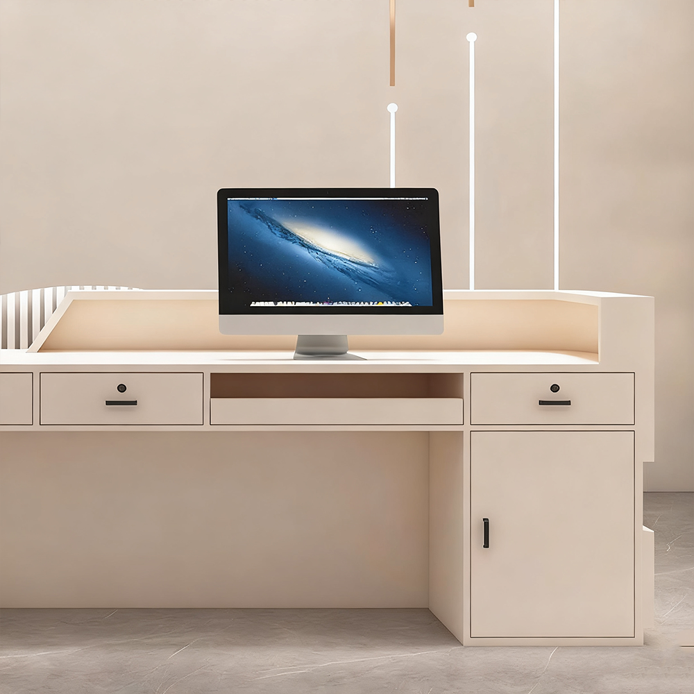 Simple Modern Creative Reception Desk Simple Modern Creative Reception Desk