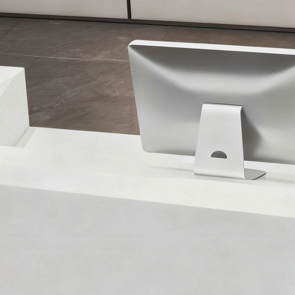 Modern Simple Lacquered Reception Desk Modern Simple Lacquered Reception Desk