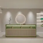 Simple Rattan Cashier Counter - Maoters