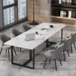 Stylish Marble Conference Table – Office Desk