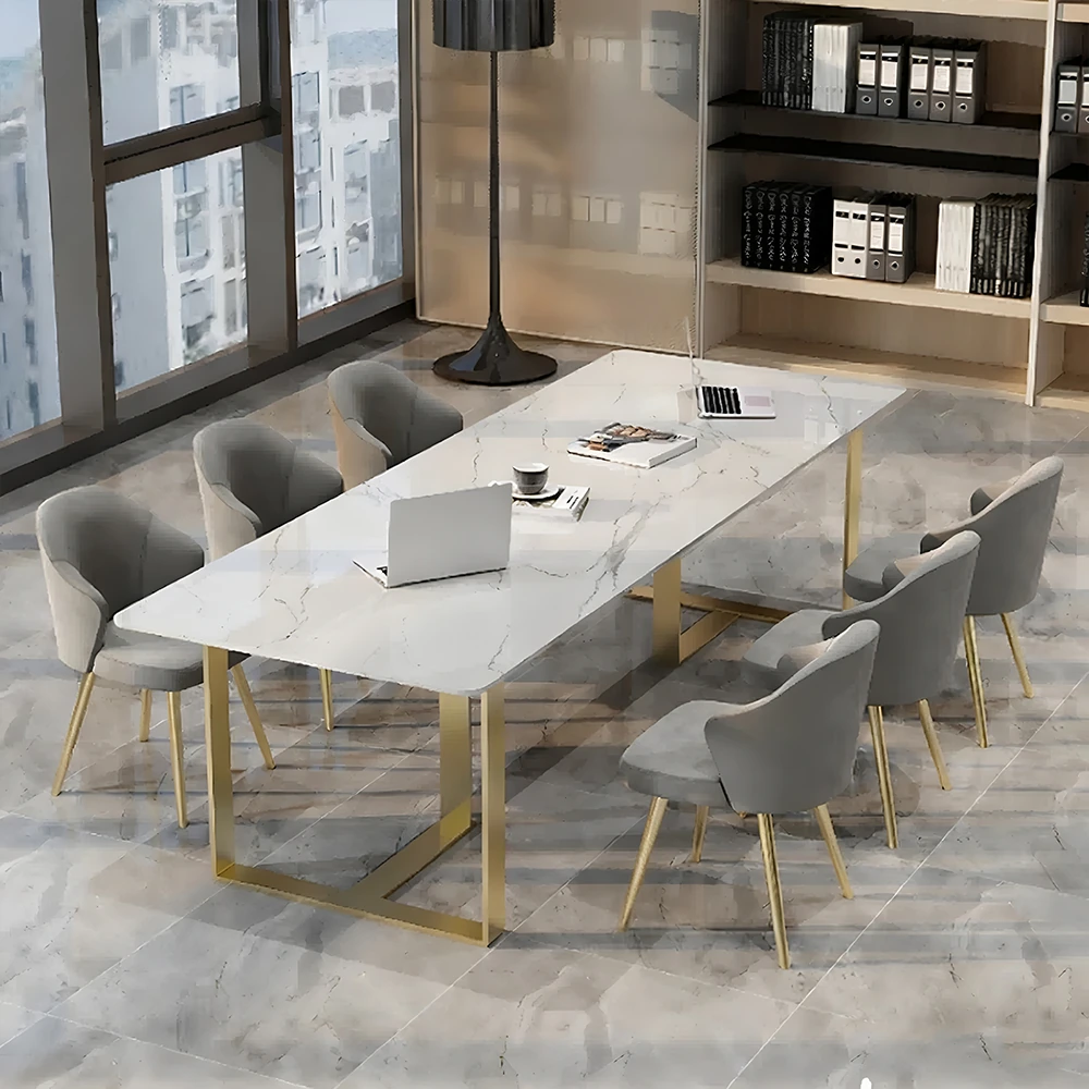 Stylish Marble Conference Table – Office Desk