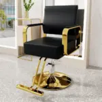 Hair Salon Stainless Steel Haircutting Chair - Maoters