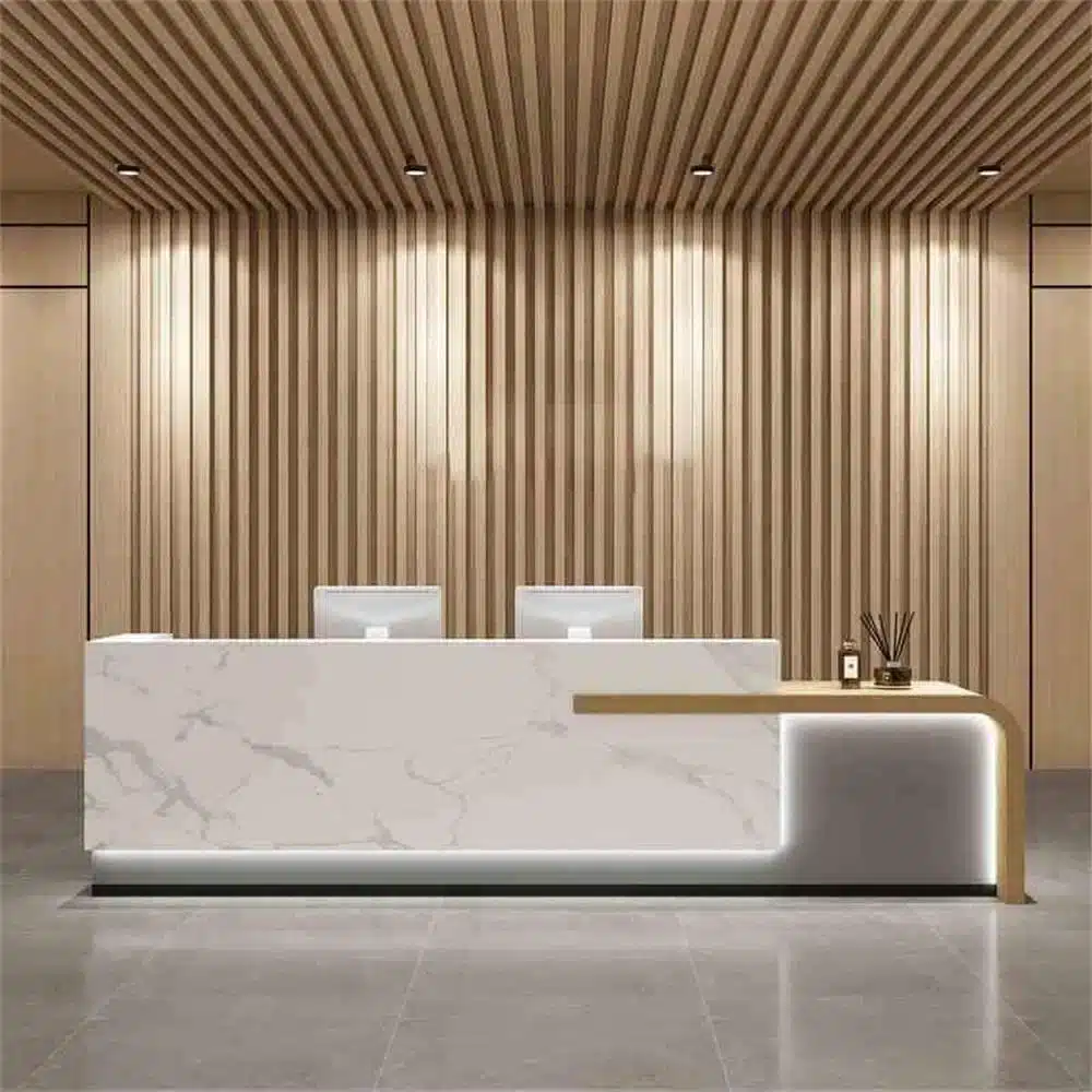 Modern Reception Desks - Office, Hotel & School Front Counter