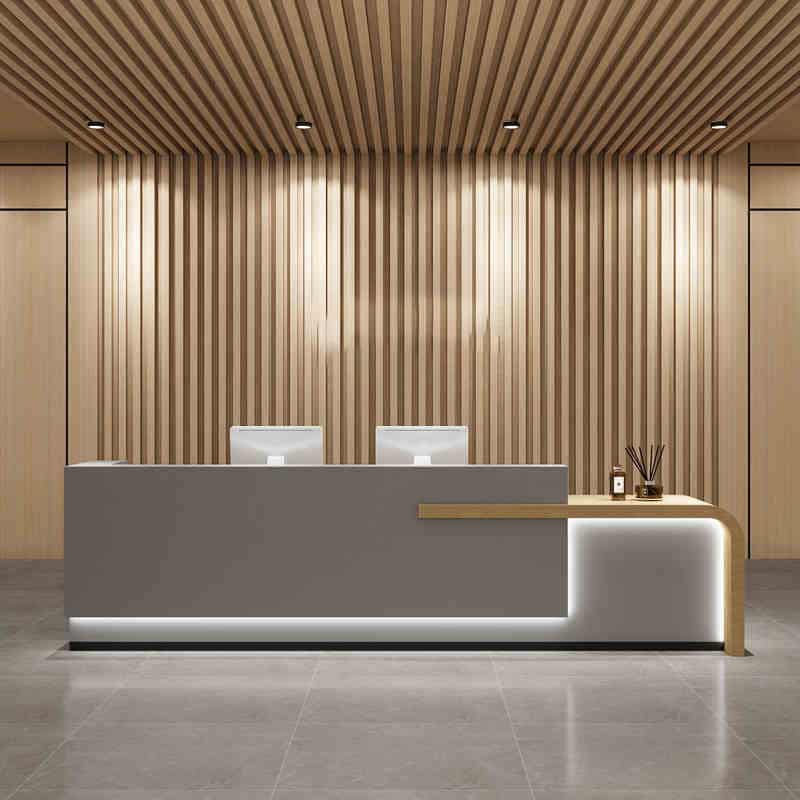 Modern Reception Desks - Office, Hotel & School Front Counter