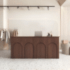 Vintage Retail Counter - Cashier Desk for Boutique, Cafe & Floral Shop