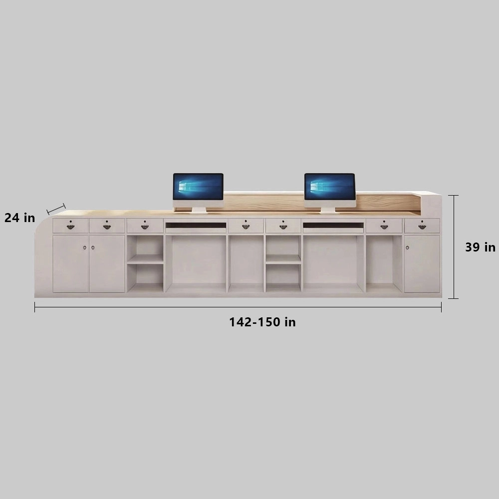 Modern Reception Desks - Office, Hotel & School Front Counter