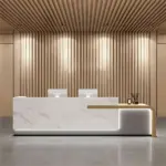 Modern Reception Desks - Office, Hotel & School Front Counter