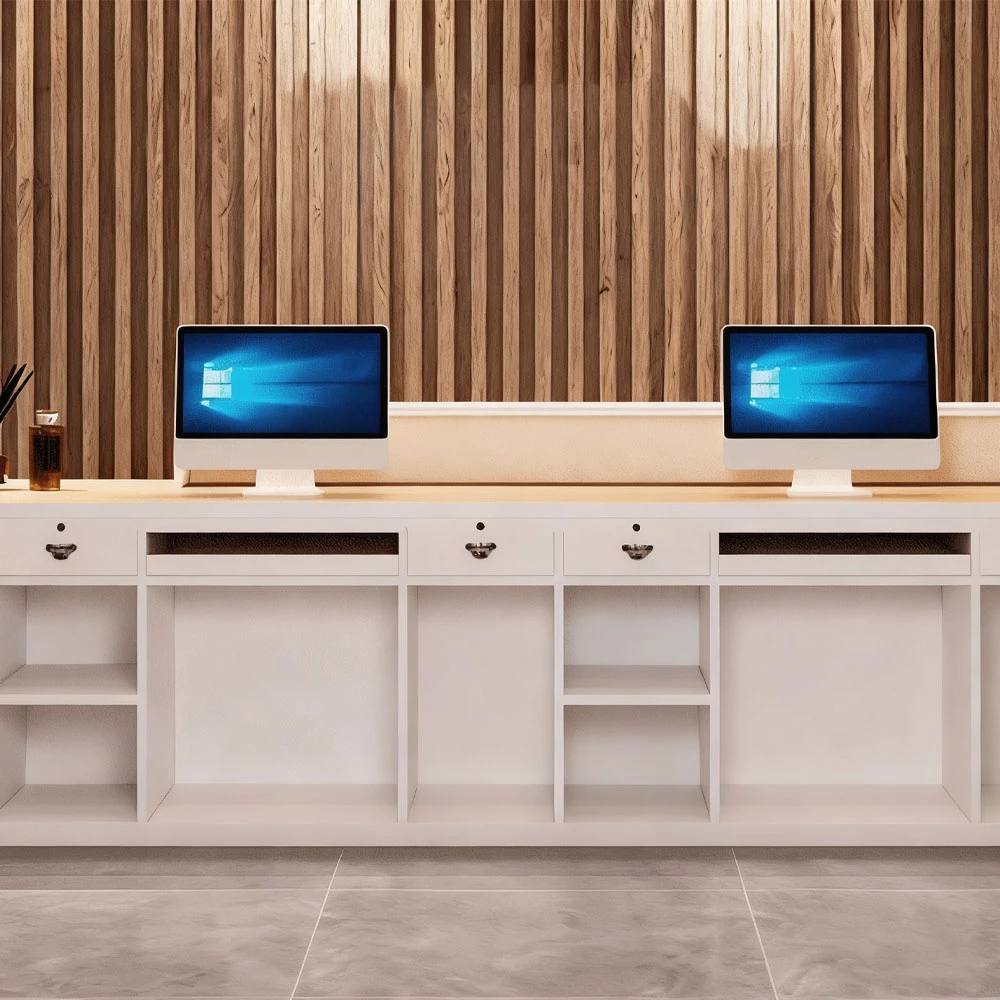 Modern Reception Desks - Office, Hotel & School Front Counter Modern Reception Desks - Office, Hotel & School Front Counter