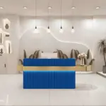 Modern Reception Desk - Boutique & Salon Counter
