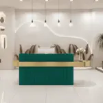 Modern Reception Desk - Boutique & Salon Counter