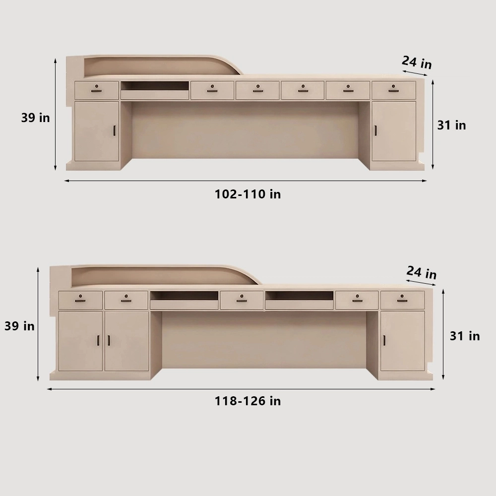 Modern Cashier Counter - Reception Desk for Boutique Modern Cashier Counter - Reception Desk For Boutique
